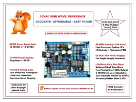 AC10V0126 SQWARREL Ac Voltage Dmm Checker Pure Sine Wave