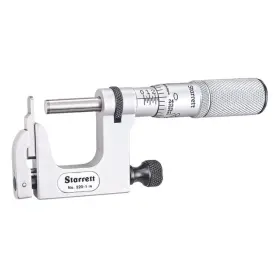 220XFL-1 STARRETT Mul Anvil Micrometer Round Flat