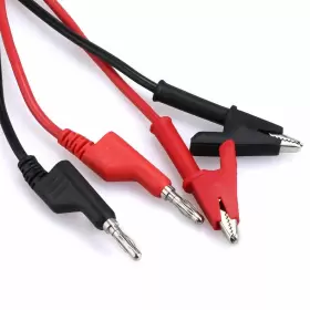 606719428052 SUMNACON Multimeter Banana Plug Crocodile Clip #2