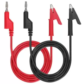 606719428052 SUMNACON Multimeter Banana Plug Crocodile Clip