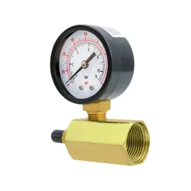 804595410738 SUPPLY GIANT Gas Tester Fip Hex Body Water Gauge
