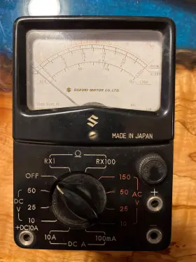 F0333 SUZUKI Analog Pocket Multimeter