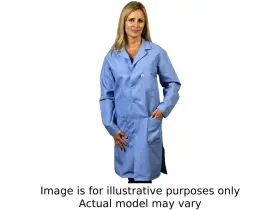 371ACQ-XL TECH WEAR Coat Lab Statguard Esd Angelicawhite