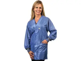 HOJ-23C-2XL TECH WEAR Lab Jacket Cuffs Gnd Snap Waist