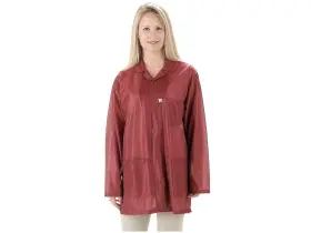 LOJ-33-L TECH WEAR Lab Jacket Lapel Collar Waist Lgth Esd