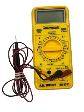 DM-8700 TECHMASTER Sperry Ac Digital Multimeter #2