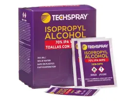 1608-50PK TECHSPRAY Spray Isopropyl Alcohol Ipa Wipes