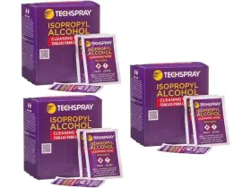 T-1610-50PK TECHSPRAY Isopropyl Alcohol Ipa Saturated Wipes