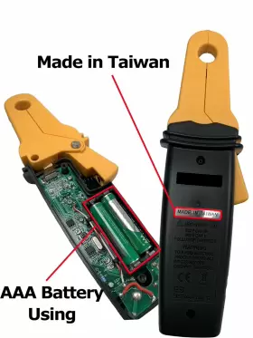 615150726573 TECPEL Digital Ac Clamp Meter Transmitter High #3