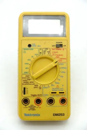 DM253 TEKTRONIX Digital Multimeter Lcd Display #2