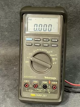 DMM251 TEKTRONIX Tek Dmm Handheld Digital Multimeter Great #3