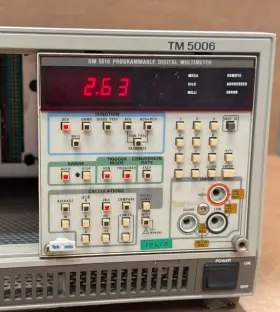 PM5010 TEKTRONIX Dm Programmable Digital Multimeter Unit