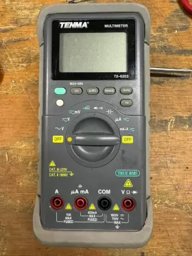 72-6203 TENMA Digital Multimeter