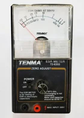 72-6355 TENMA Esr Meter