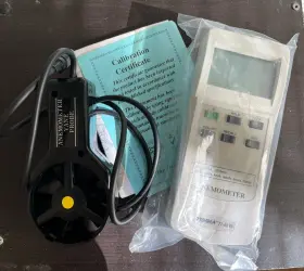 72-6698 TENMA Handheld Anemometer Unit Vane Probe