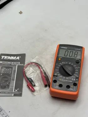 72-8150 TENMA Digital Multimeter Manual Capacitance Meter