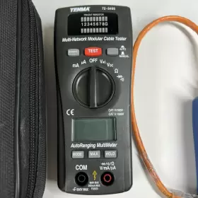 72-8495 TENMA Network Modular Cable Lan Tester Autoranging #3
