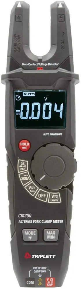 CM200 TEST EQUIPMENT AND TOOLS Jaw Clamp Meter