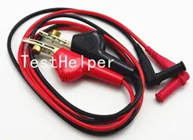TL510 TESTHELPER Alligator Clip Bed Nails Banana Plug Male