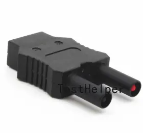 TCAD310 TESTHELPER Thermocouple Adapter Dual Plugs Banana Dig