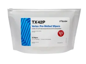 TX42P TEXWIPE Vertex Wetted Wipers Bags