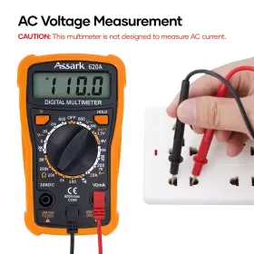 620A TIGERILY Digital Multimeter Voltage Tester Ac #2