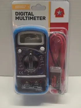 DT850L TRACTOR SUPPLY CO Digital Multimeter Barn Star Screen