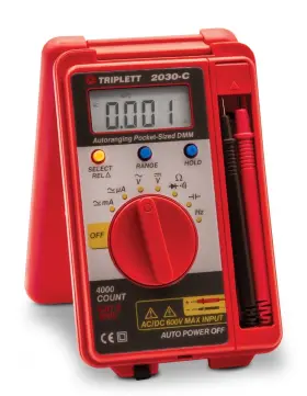 3061588 TRIPLETT Auto Pocket Digital Multimeter