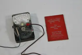 310C-VOM TRIPLETT Mighty Mite Multimeter Analog #3