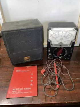 MODEL-631 TRIPLETT Volt Milliammeter