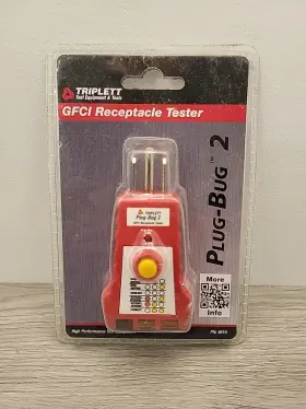 TR-9610 TRIPLETT Plug Bug Gfci Receptacle Tester