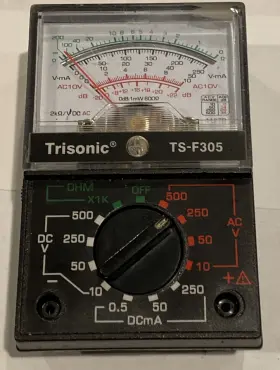 TS-F305 TRISONIC Multimeter Leads #2