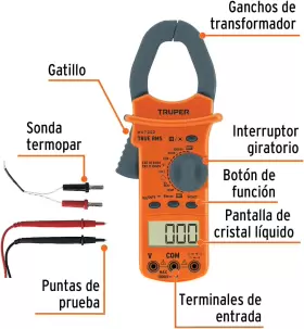 MUT-202 TRUPER Clamp Multimeter #2