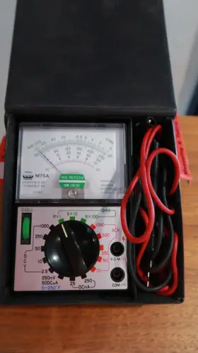 M-75 UEI Enterprises Meter Analog Electrical Box