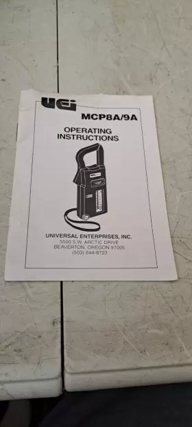 MO128879C UEI Enterprises Clamp Multimeter #2