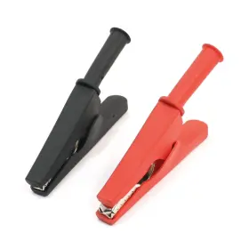614462280223 UXCELL Insulated Alligator Clips Crocodile