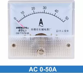 A18040600UX0267 UXCELL Ac Analog Panel Ammeter Gauge Ampere #2