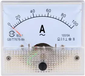 A18040600UX0268 UXCELL Ac Analog Panel Ammeter Gauge Ampere