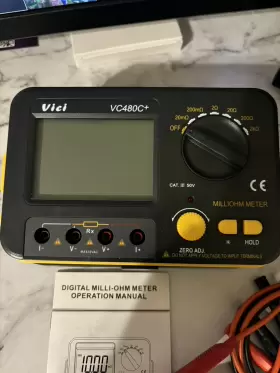 VC480C VICI Multimeter Digital Milliohmmeter Accuracy #3