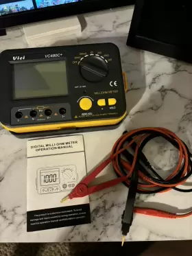 VC480C VICI Multimeter Digital Milliohmmeter Accuracy