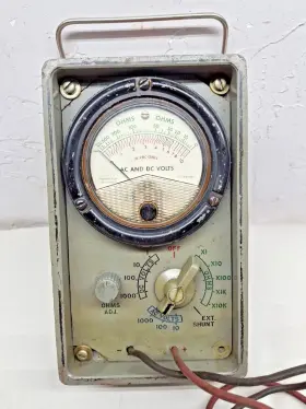 ME-77C-U VINTAGE MILITARY ARMY Multimeter #2