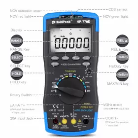738349769295 WAPORICH Digital Multimeter Ac Voltmeter Trms #2