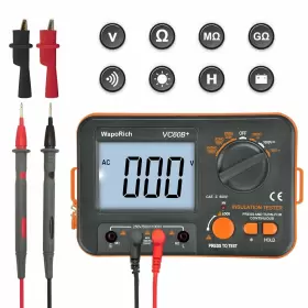 T6-VC60B WAPORICH Digital Insulation Resistance Tester Meter #2