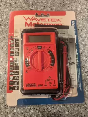 095969084345 WAVETEK Nos Meterman Analog Multimeter