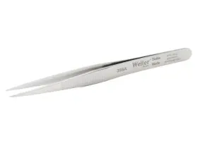 39SA WELLER Erem Tweezers Round Serrated Finger Grips