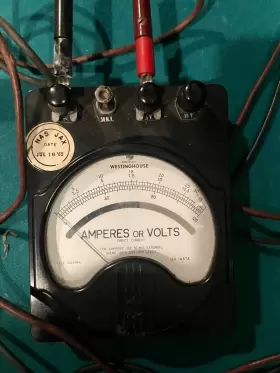 PX-14 WESTINGHOUSE Analog Volt Amp Meter Leads #2