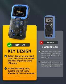 768561433131 WESTOBIG Level Multimeter Fnirsi Digital Trms #3