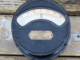 40523 WESTON ELECTRICAL INSTRUMENTS Volt Milliameter Stand #3