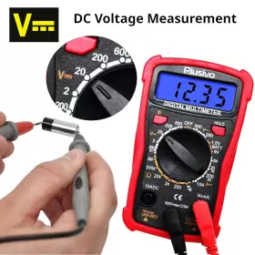 PLUSIVODM101 WIDERCABLE Digital Multimeter Ac Voltmeter Volt #3