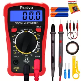 PLUSIVODM101 WIDERCABLE Digital Multimeter Ac Voltmeter Volt